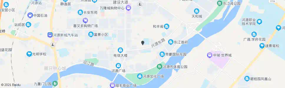 河源文昌中学_公交站地图_河源公交_妙搜公交查询2025