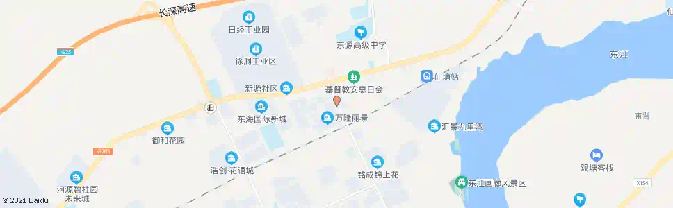 河源万隆丽景_公交站地图_河源公交_妙搜公交查询2025