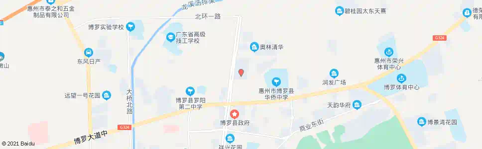 惠州富华新城_公交站地图_惠州公交_妙搜公交查询2025