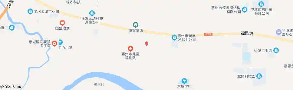 惠州严凹村_公交站地图_惠州公交_妙搜公交查询2025
