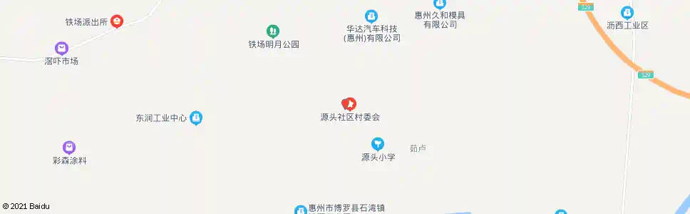 惠州源头村路口_公交站地图_惠州公交_妙搜公交查询2025
