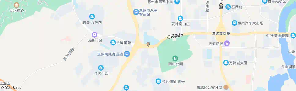 惠州三环南路_公交站地图_惠州公交_妙搜公交查询2025