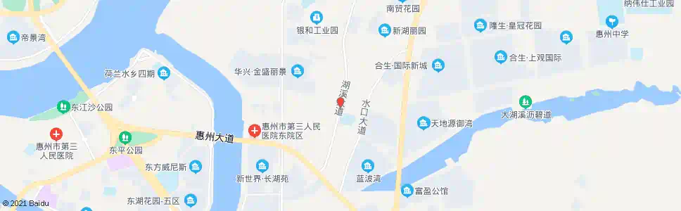 惠州大湖市场_公交站地图_惠州公交_妙搜公交查询2025