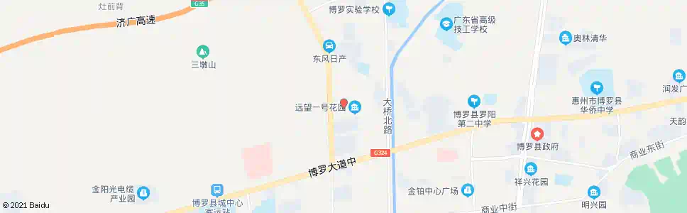 惠州远望数码城路口_公交站地图_惠州公交_妙搜公交查询2025