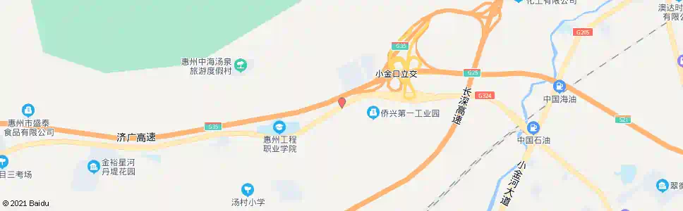 惠州山子村_公交站地图_惠州公交_妙搜公交查询2025