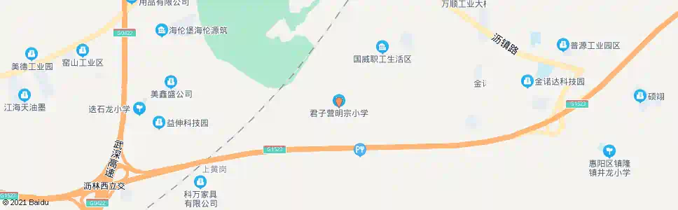 惠州大白郭屋_公交站地图_惠州公交_妙搜公交查询2025