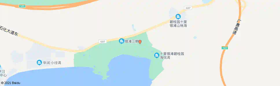 惠州金海岸商业街_公交站地图_惠州公交_妙搜公交查询2025