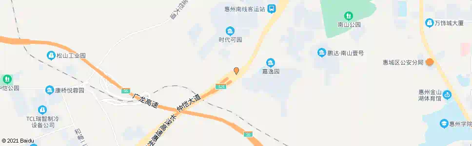 惠州古塘坳路口_公交站地图_惠州公交_妙搜公交查询2025