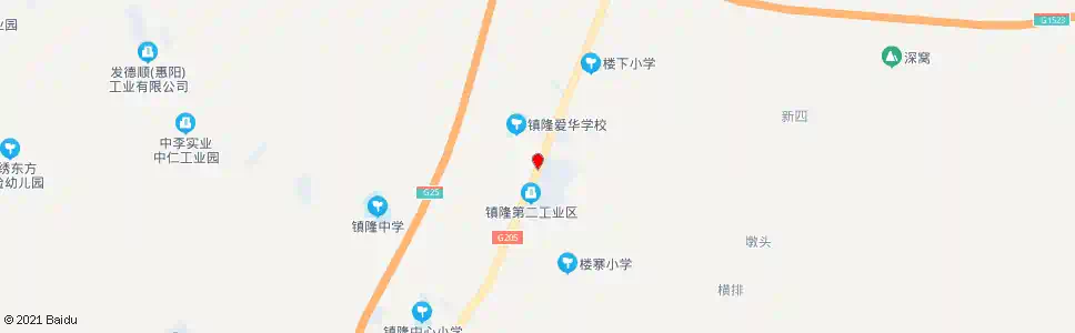 惠州曙光路_公交站地图_惠州公交_妙搜公交查询2025