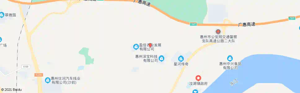 惠州角洞水库_公交站地图_惠州公交_妙搜公交查询2025