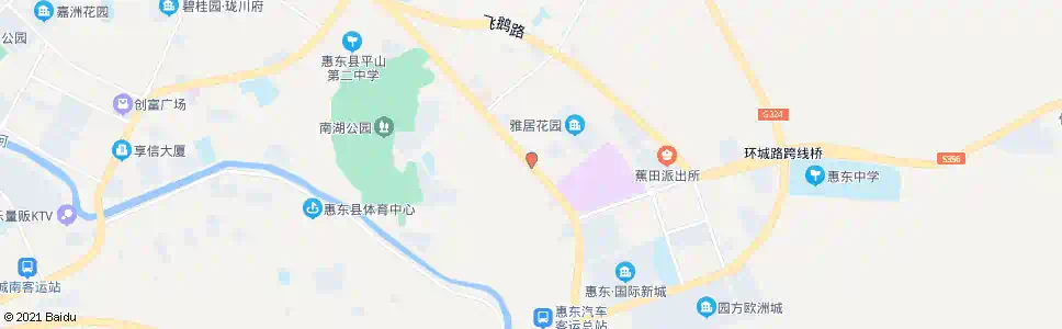 惠州红岭路口_公交站地图_惠州公交_妙搜公交查询2025