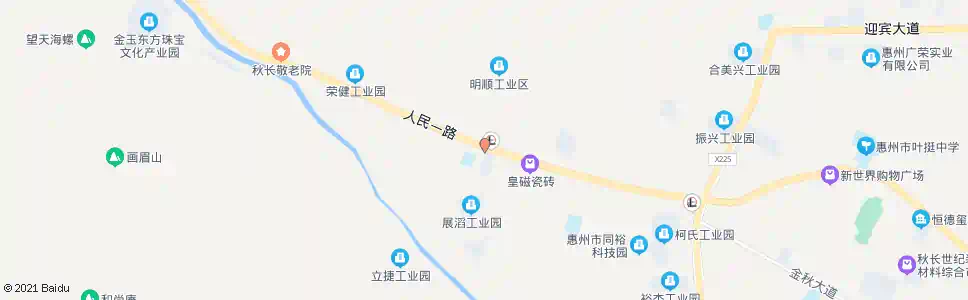 惠州维白小学_公交站地图_惠州公交_妙搜公交查询2025