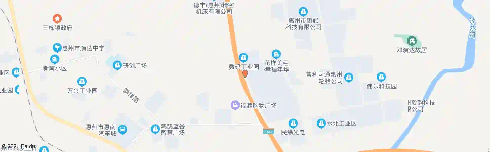 惠州民盛路_公交站地图_惠州公交_妙搜公交查询2025