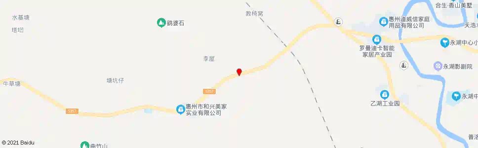 惠州山珠围_公交站地图_惠州公交_妙搜公交查询2025