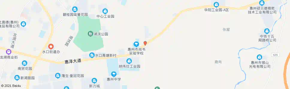 惠州鹿岗村路口_公交站地图_惠州公交_妙搜公交查询2025