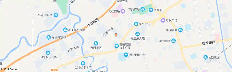 惠州土湖中队_公交站地图_惠州公交_妙搜公交查询2025