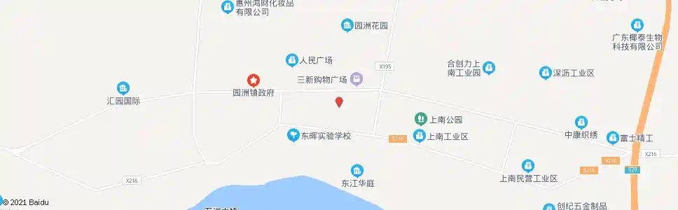 惠州园洲车站_公交站地图_惠州公交_妙搜公交查询2025