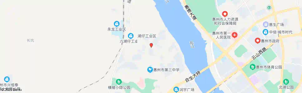 惠州小中堂_公交站地图_惠州公交_妙搜公交查询2025