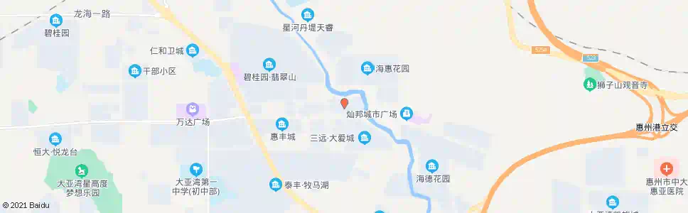 惠州菩提园_公交站地图_惠州公交_妙搜公交查询2025