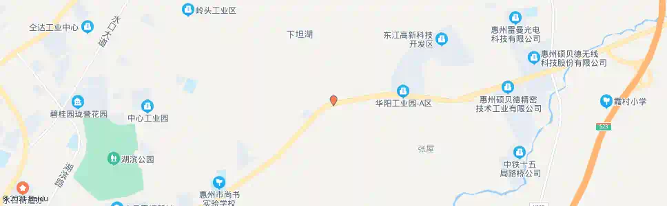 惠州山口围村_公交站地图_惠州公交_妙搜公交查询2025