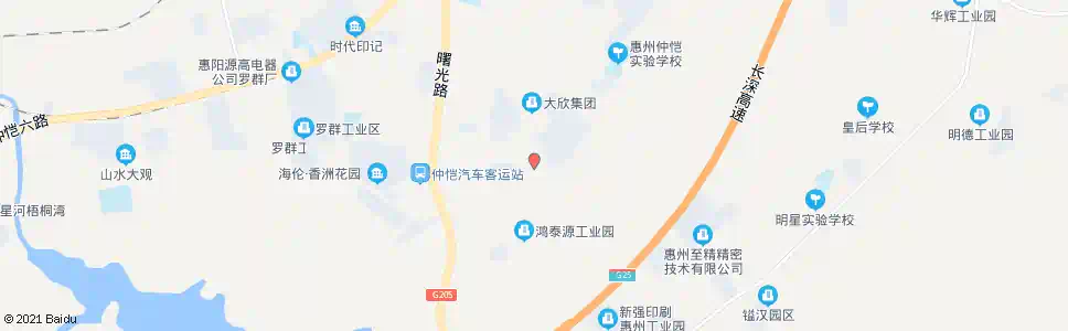 惠州恒达丰公司_公交站地图_惠州公交_妙搜公交查询2025