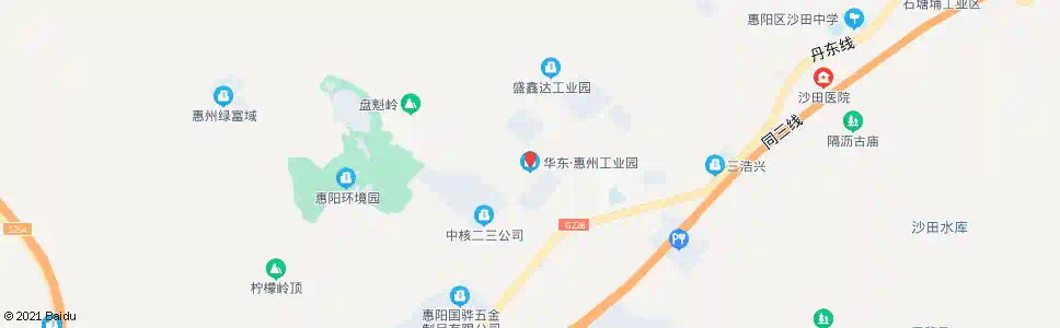 惠州金牛工业园_公交站地图_惠州公交_妙搜公交查询2025