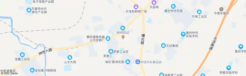 惠州罗群路口_公交站地图_惠州公交_妙搜公交查询2025