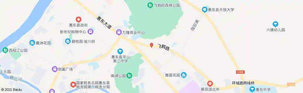 惠州榕树头_公交站地图_惠州公交_妙搜公交查询2025