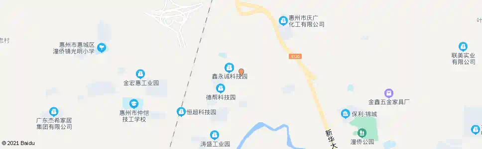 惠州宏村市场_公交站地图_惠州公交_妙搜公交查询2025