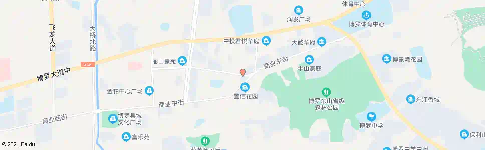 惠州博都花园_公交站地图_惠州公交_妙搜公交查询2025