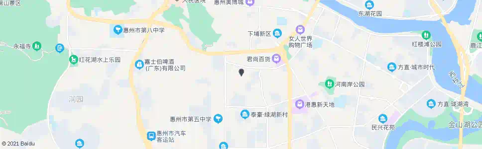 惠州博美堂大厦_公交站地图_惠州公交_妙搜公交查询2025