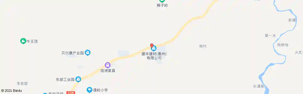 惠州长坑村路口_公交站地图_惠州公交_妙搜公交查询2025