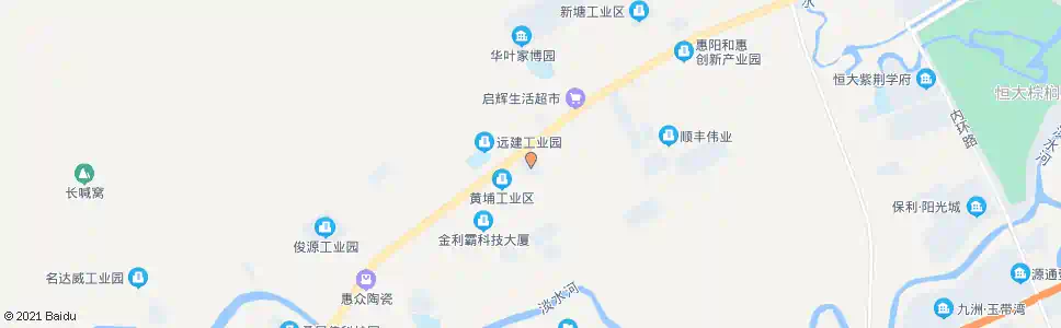 惠州峰发农贸市场_公交站地图_惠州公交_妙搜公交查询2025