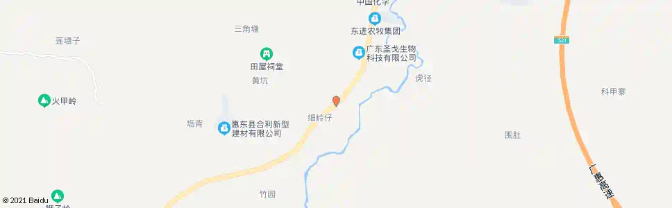 惠州下营村路口_公交站地图_惠州公交_妙搜公交查询2025