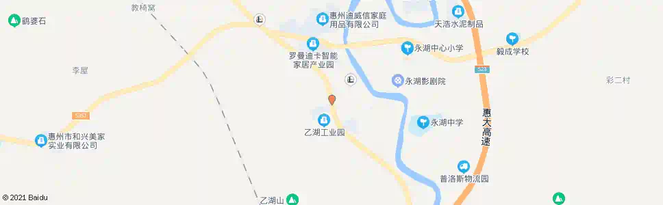 惠州永湖镇南_公交站地图_惠州公交_妙搜公交查询2025