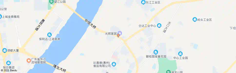 惠州三环中队_公交站地图_惠州公交_妙搜公交查询2025