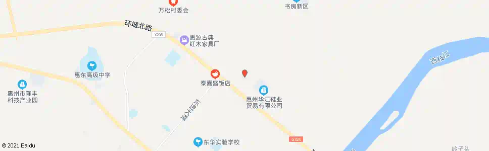 惠州大径心理医院_公交站地图_惠州公交_妙搜公交查询2025
