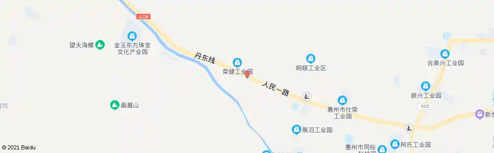惠州富乡农庄_公交站地图_惠州公交_妙搜公交查询2025