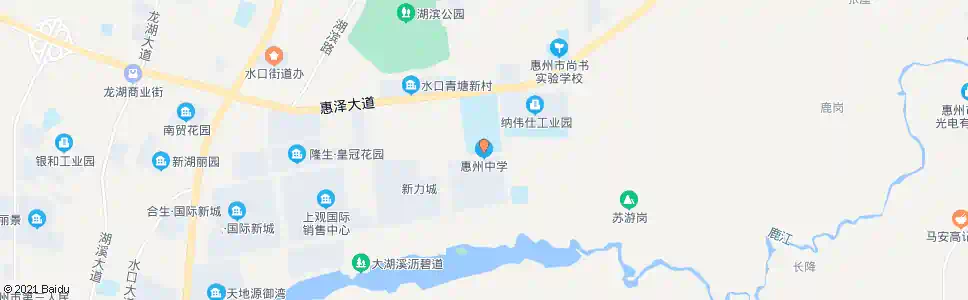 惠州葵涌中学_公交站地图_惠州公交_妙搜公交查询2025
