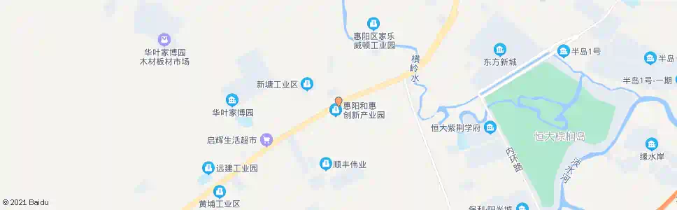 惠州新丰家具厂_公交站地图_惠州公交_妙搜公交查询2025