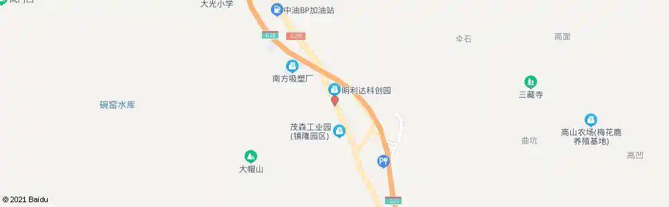 惠州达全工业园_公交站地图_惠州公交_妙搜公交查询2025