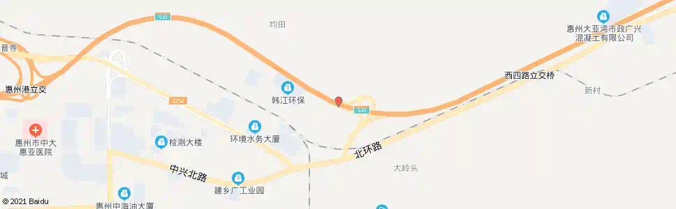 惠州惠州港石化区_公交站地图_惠州公交_妙搜公交查询2025