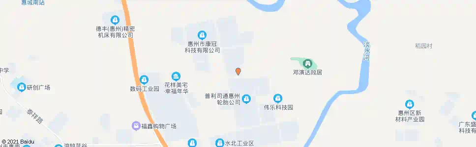 惠州长城公司正门_公交站地图_惠州公交_妙搜公交查询2025