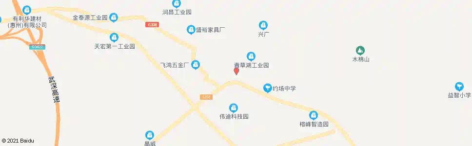 惠州约场小学_公交站地图_惠州公交_妙搜公交查询2025