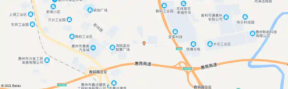惠州恒康二路路口_公交站地图_惠州公交_妙搜公交查询2025