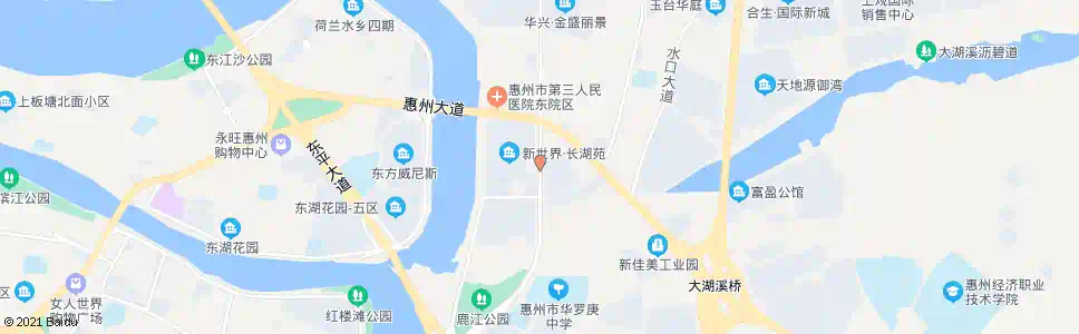 惠州长湖苑_公交站地图_惠州公交_妙搜公交查询2025