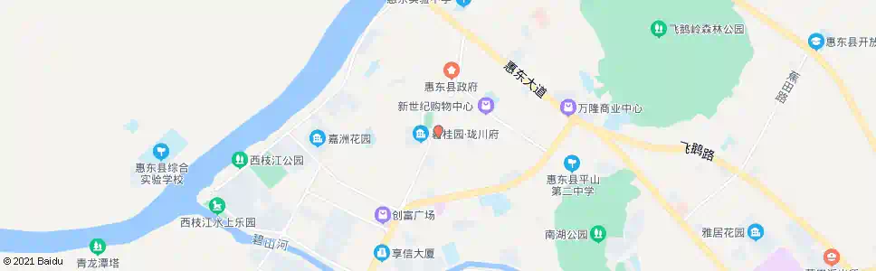 惠州坪山中心小学_公交站地图_惠州公交_妙搜公交查询2025
