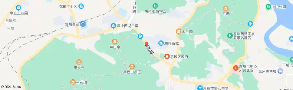 惠州石坳_公交站地图_惠州公交_妙搜公交查询2025