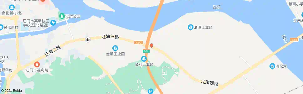 江门石利_公交站地图_江门公交_妙搜公交查询2025