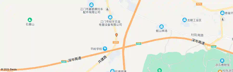 江门中岭村_公交站地图_江门公交_妙搜公交查询2025